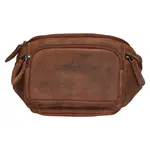 Pánska kožená ľadvinka Greenwood Terras - koňak