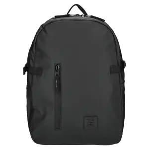 Menšie trendy batoh Enrico Benetti Mong, polyester − čierna 11l