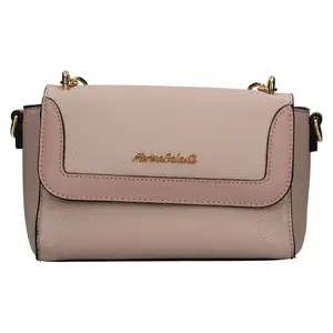 Dámská crossbody kabelka Marina Galanti Zea - béžovo-růžová