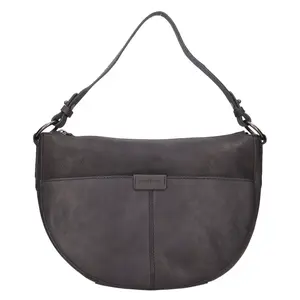 Dámska kožená kabelka Gianní Conti Market - modrá