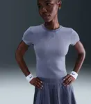 NikeCourt Advantage Womens Dri-FIT Short-Sleeve Tennis Top S