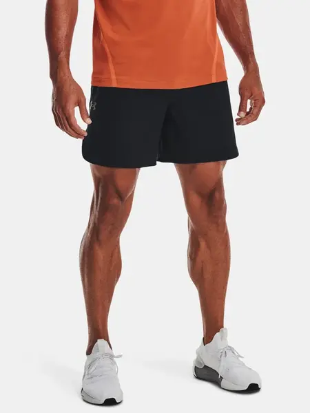 Under Armour Kraťasy UA Peak Woven Shorts-BLK - Pánské