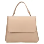 Dámska kožená kabelka Facebag Ditta - béžová