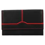 Dámská kožená peněženka SendiDesign Polena - černá