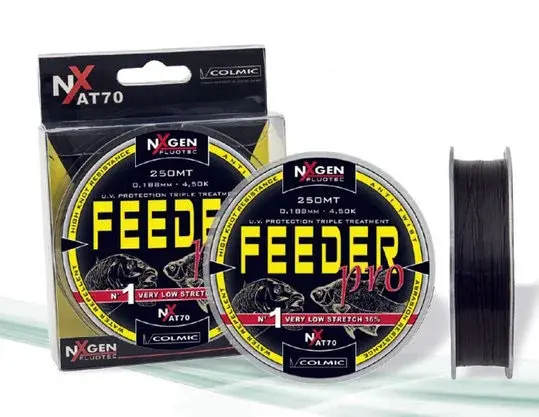 Colmic vlasec feeder pro brown 250 m-průměr 0,188 mm / nosnost 4,5 kg