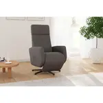 Sit & More RELAXAČNÍ KŘESLO, textil, barvy grafitu