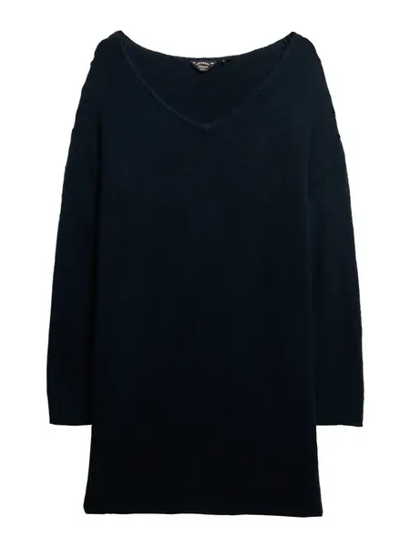 Superdry & Co Pletené šaty  tmavomodrá