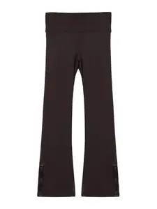 Trendyol Nohavice  tmavohnedá