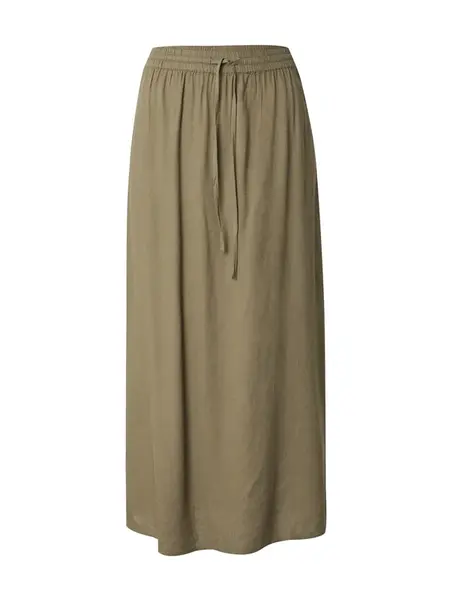 PIECES Sukňa 'PCPIA'  olivová