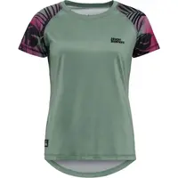 Horsefeathers DECO Dámsky cyklistický dres, tmavo zelená, veľkosť