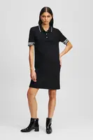 Šaty Karl Lagerfeld černá barva, mini, A3W13003