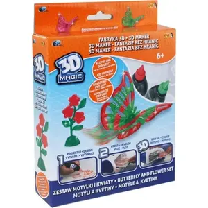 EP Line 3D Magic Tématická sada Motýli a květiny