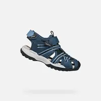 Tmavomodré chlapčenské sandále Geox Borealis