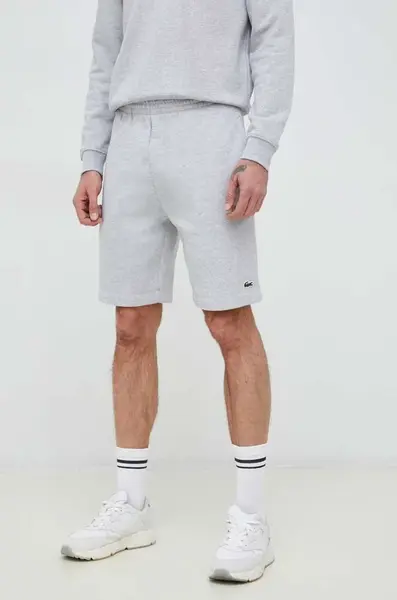 Lacoste teplákové šortky pánské s bavlnou