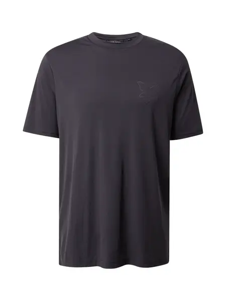 Lyle & Scott Tričko  tmavosivá / čierna