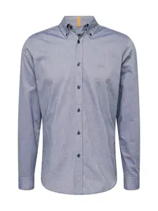 BOSS Košeľa 'Rickert'  sivá
