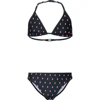 AQUOS AIKA Dievčenské dvojdielne plavky, čierna, veľkosť 116-122