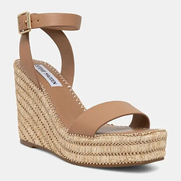 Kožené sandály Steve Madden Cassie béžová barva, SM11003372