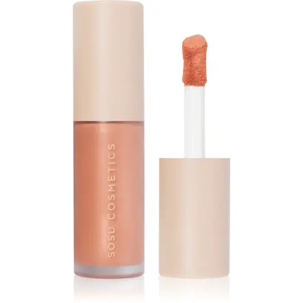 SOSU Cosmetics Liquid Blush tekutá tvářenka odstín Peachy Keen 9 ml