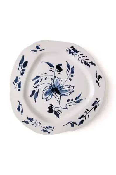 Plochý tanier Seletti English Delft 28 cm