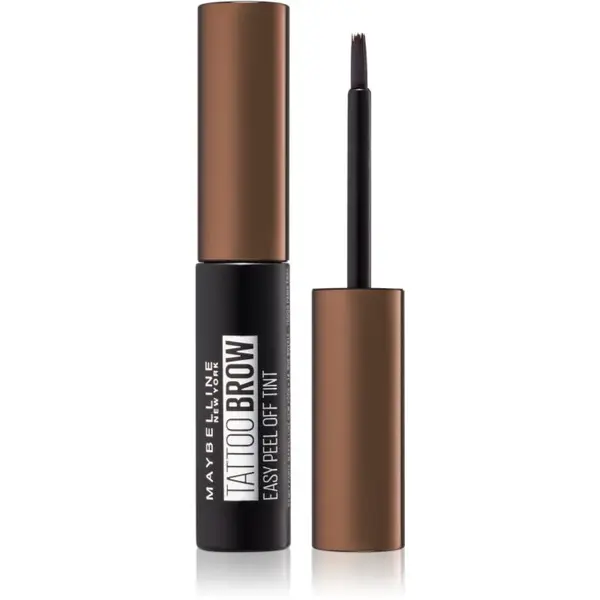 MAYBELLINE NEW YORK Tattoo Brow semipermanentní gelová barva na obočí odstín Chocolate Brown 4.6 g