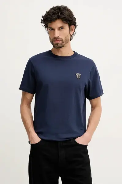 Hackett London  Bavlněné tričko