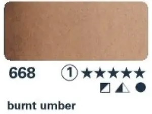 Akvarelová barva Horadam 15ml – 668 burnt umber