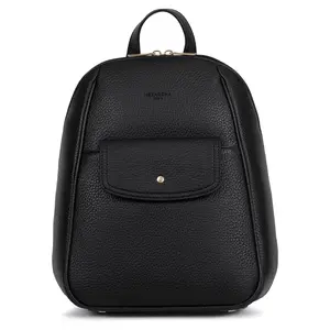 Elegantný dámsky batoh Hexagon Fleur - čierna