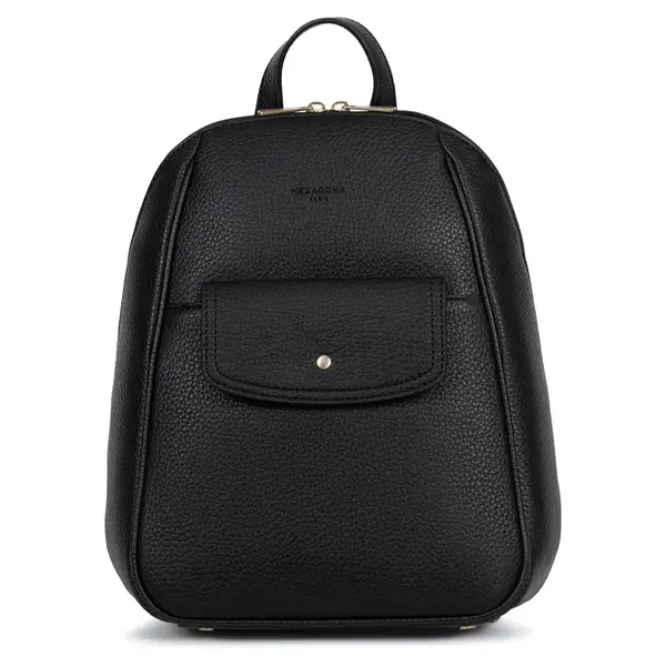 Elegantný dámsky batoh Hexagon Fleur - čierna