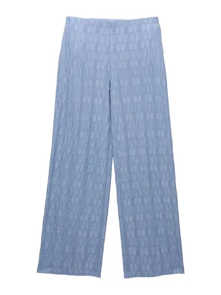 Pull&Bear Nohavice  modrosivá