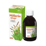 Müllerův Sirup s jitrocelem a vitaminem C 245 ml