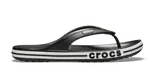 Unisex žabky crocs bayaband flip černá/bílá 39-40