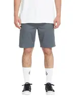 Volcom pánské kraťasy Frickin Mdrn Stch 19 Dark Slate | Šedá | Velikost 38