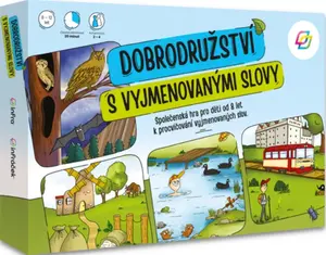 Desková hra - Dobrodružství s vyjmenovanými slovy