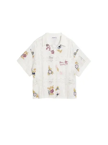 Desigual Tričko  biela