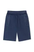 Dětské bavlněné šortky Marc Jacobs modrá barva, W60476