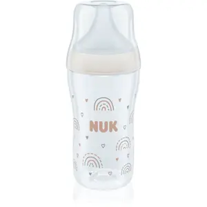 NUK Perfect Match fľaša s kontrolou teploty White 260 ml