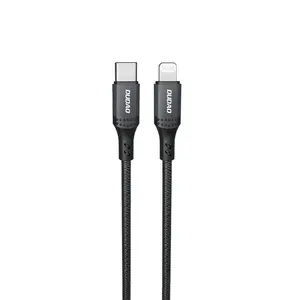 Dudao L3CL kabel USB-C - Lightning, 30W, 1,2m, černý
