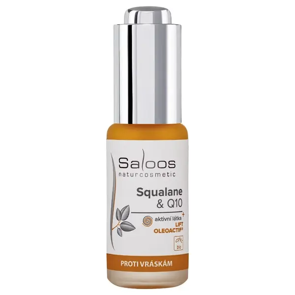 Saloos Bio Rostlinný elixír Squalane & Q10 20 ml