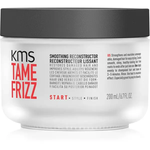 KMS Tame Frizz Smoothing Reconstructor maska na vlasy pre poškodené vlasy 200 ml
