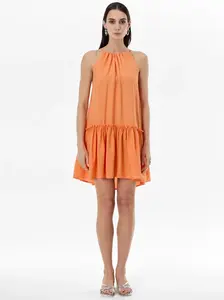 Oranžové dámske šaty ORSAY