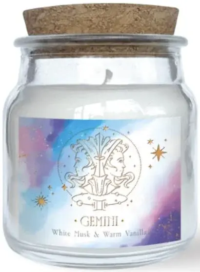 Svíčka Znamení zvěrokruhu - Blíženci