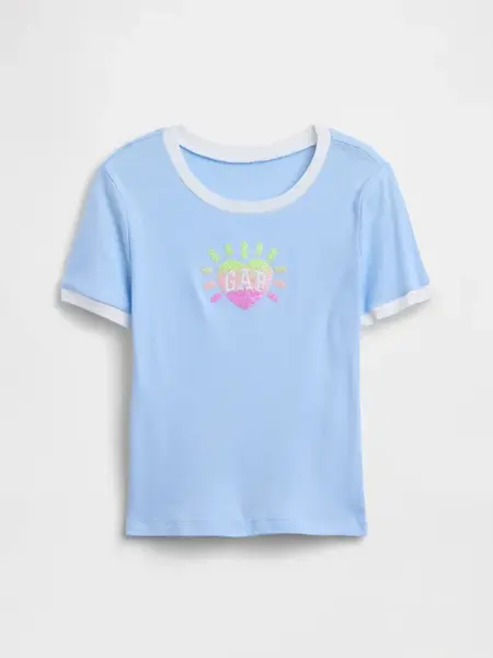 Dívčí tričko GAP s logem