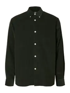 SELECTED Košeľa 'SLHDanni'  tmavozelená