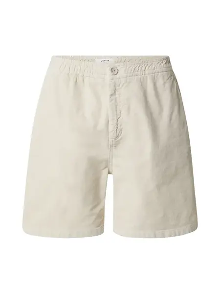 DAN FOX APPAREL Nohavice 'Marlo'  šedobiela