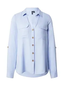 VERO MODA Blúzka 'VMBUMPY'  dymovo modrá