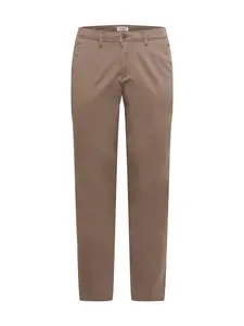 JACK & JONES Chino nohavice  hnedá