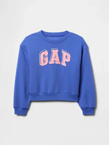 GAP Dětská oversize mikina s logem - Holky