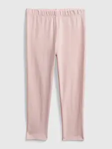 GAP Detské legíny organic mix and match basic Ružová