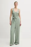 Overal Armani Exchange zelená barva, s kulatým výstřihem, XW000210 AF12742